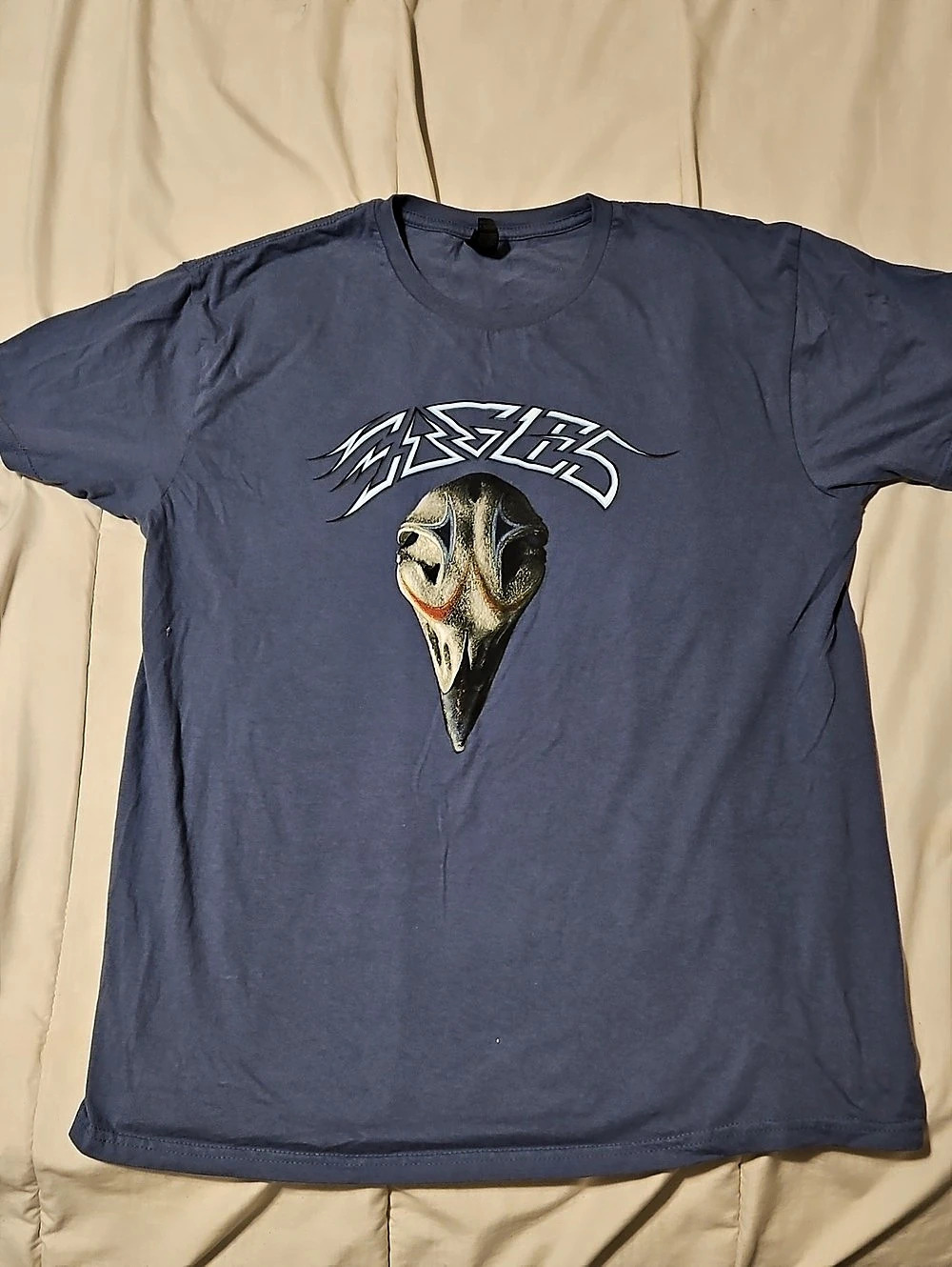 The Eagles The Long Goodbye Tour 2023 Concert T-Shirt Blue Medium